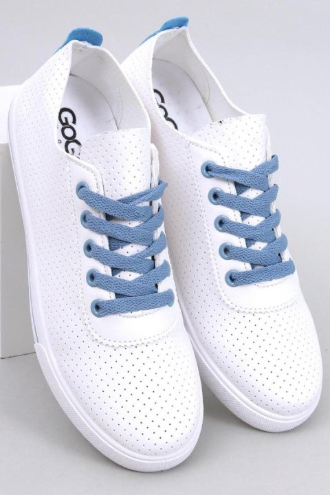 Tenisówki damskie ażurowe COSTIER LIGHT BLUE - Inello Tenisówki damskie ażurowe COSTIER LIGHT BLUE - Inello