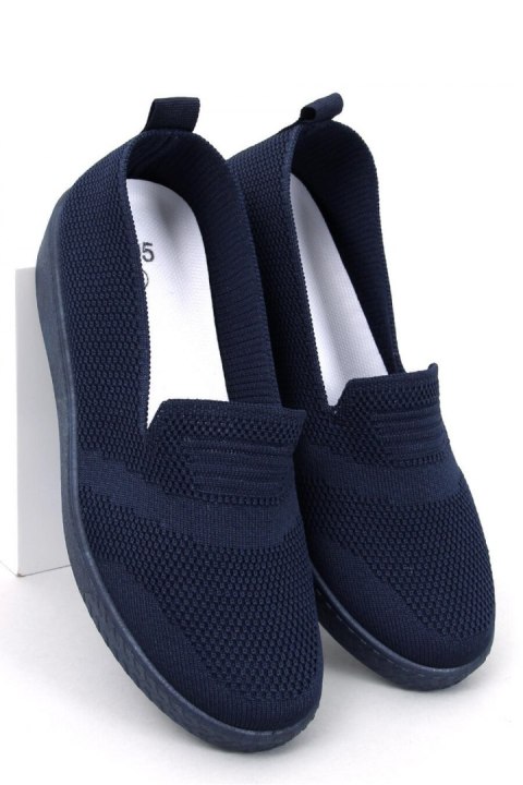 Tenisówki skarpetkowe COMBE NAVY - Inello Tenisówki skarpetkowe COMBE NAVY - Inello