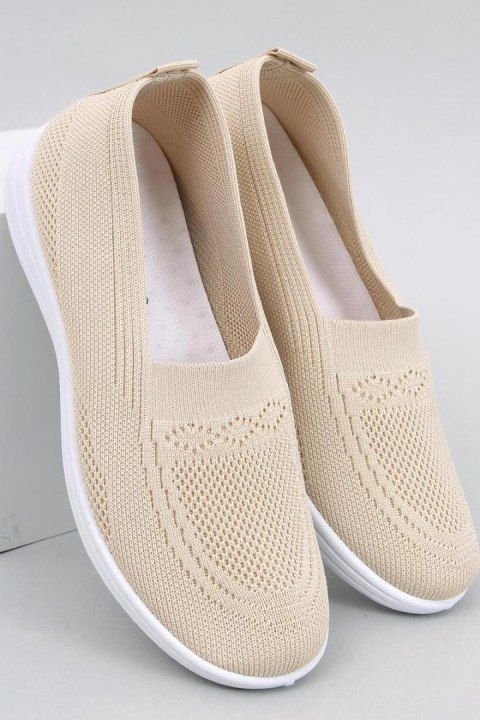 Tenisówki skarpetkowe DIDIER BEIGE - Inello Tenisówki skarpetkowe DIDIER BEIGE - Inello
