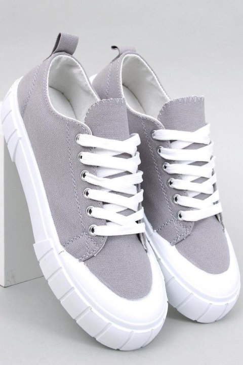 Trampki damskie CONSEN GREY - Inello Trampki damskie CONSEN GREY - Inello