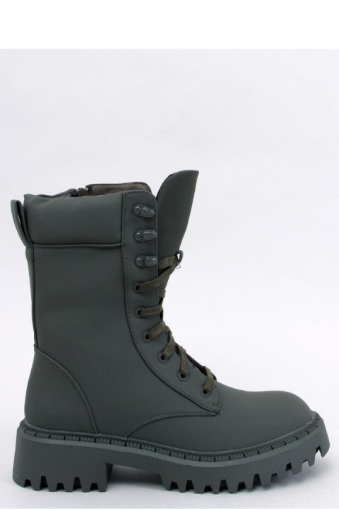 Workery sznurowane TAMAS GREEN - Inello Workery sznurowane TAMAS GREEN - Inello