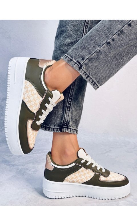 Buty sportowe damskie GLOVI GREEN - Inello Buty sportowe damskie GLOVI GREEN - Inello