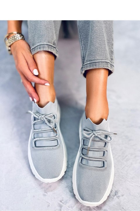 Buty sportowe skarpetkowe VESCO GREY - Inello Buty sportowe skarpetkowe VESCO GREY - Inello