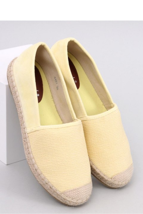 Espadryle damskie płócienne HAYDON YELLOW - Inello Espadryle damskie płócienne HAYDON YELLOW - Inello