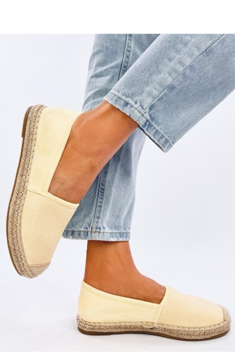 Espadryle damskie płócienne HAYDON YELLOW - Inello Espadryle damskie płócienne HAYDON YELLOW - Inello