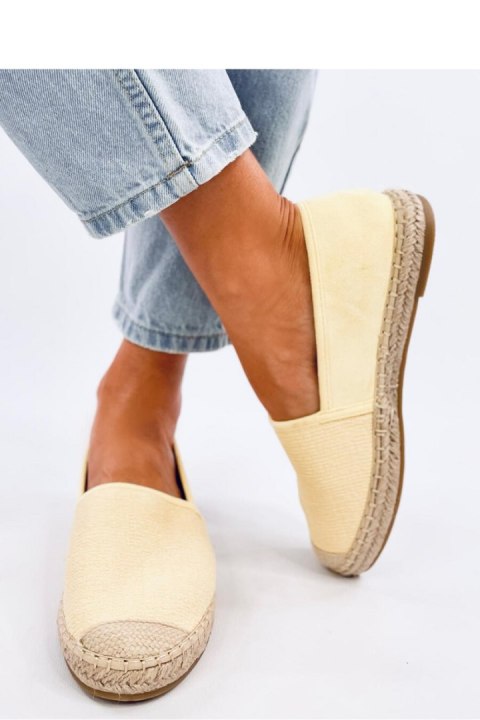 Espadryle damskie płócienne HAYDON YELLOW - Inello Espadryle damskie płócienne HAYDON YELLOW - Inello