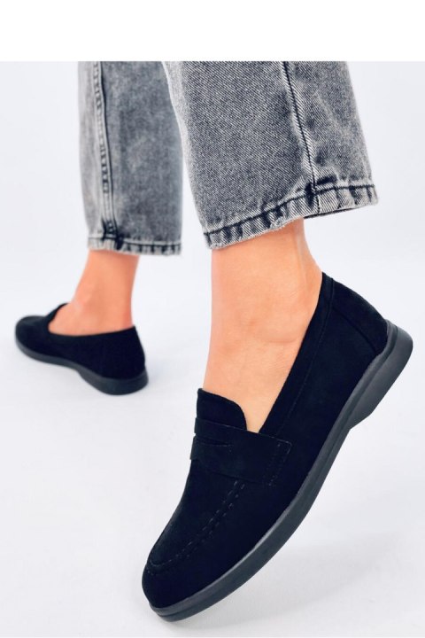 Mokasyny damskie FOREST BLACK - Inello Mokasyny damskie FOREST BLACK - Inello