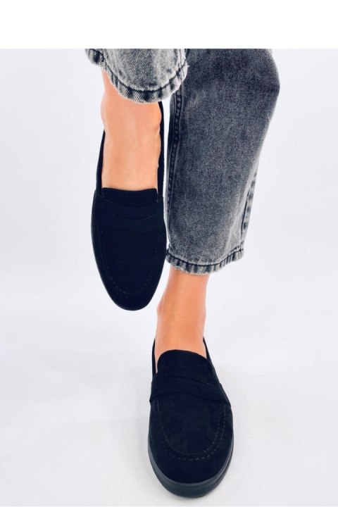 Mokasyny damskie FOREST BLACK - Inello Mokasyny damskie FOREST BLACK - Inello