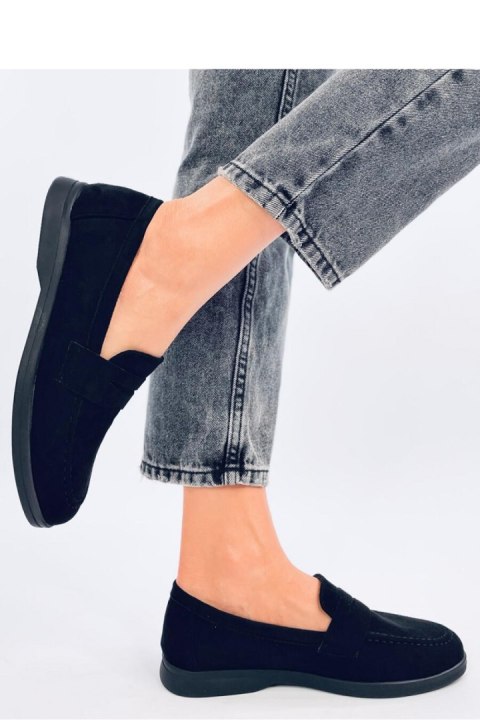 Mokasyny damskie FOREST BLACK - Inello Mokasyny damskie FOREST BLACK - Inello