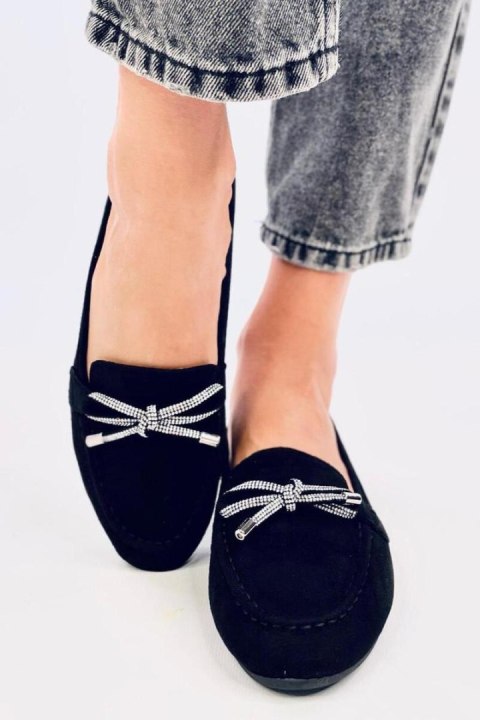 Mokasyny zamszowe MARSOIN BLACK - Inello Mokasyny zamszowe MARSOIN BLACK - Inello