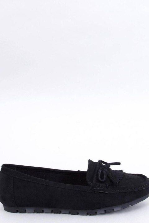 Mokasyny zamszowe MOUTON BLACK - Inello Mokasyny zamszowe MOUTON BLACK - Inello