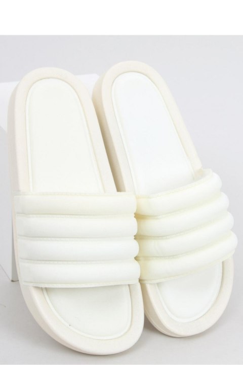 Sandał Klapki damskie MINNO WHITE - Inello Sandał Klapki damskie MINNO WHITE - Inello