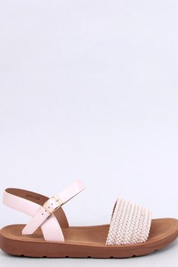 Sandałki w stylu boho SALINON OFF-WHITE - Inello