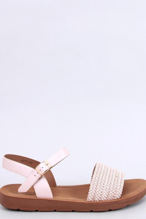 Sandałki w stylu boho SALINON OFF-WHITE - Inello Sandałki w stylu boho SALINON OFF-WHITE - Inello