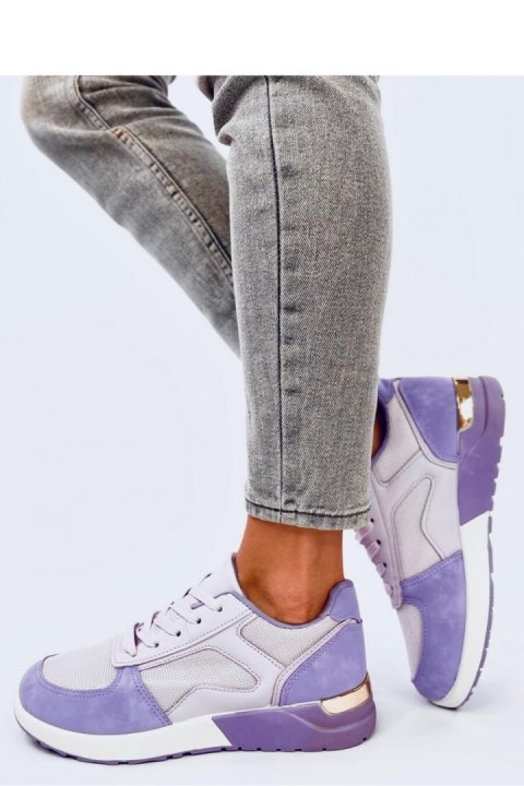 Sneakersy damskie leciutkie DOLEH PURPLE - Inello Sneakersy damskie leciutkie DOLEH PURPLE - Inello