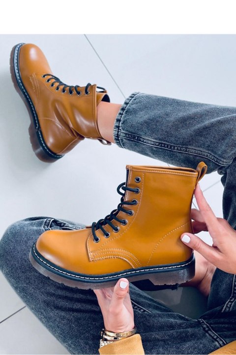 Botki martensiaki CAROL YELLOW - Inello Botki martensiaki CAROL YELLOW - Inello