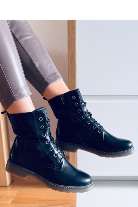 Botki martensiaki FERDIA BLACK - Inello Botki martensiaki FERDIA BLACK - Inello