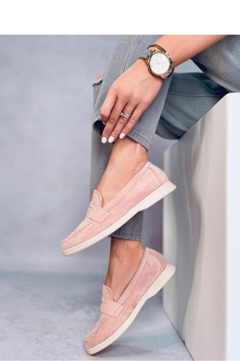 Mokasyny zamszowe BLUM PINK - Inello Mokasyny zamszowe BLUM PINK - Inello