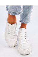 Sneakersy damskie MIAMIS ALL WHITE - Inello