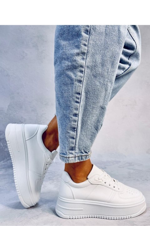Sneakersy damskie TANNING WHITE - Inello Sneakersy damskie TANNING WHITE - Inello