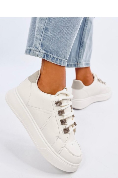 Sneakersy z grubymi sznurówkami SADRI BEIGE - Inello Sneakersy z grubymi sznurówkami SADRI BEIGE - Inello
