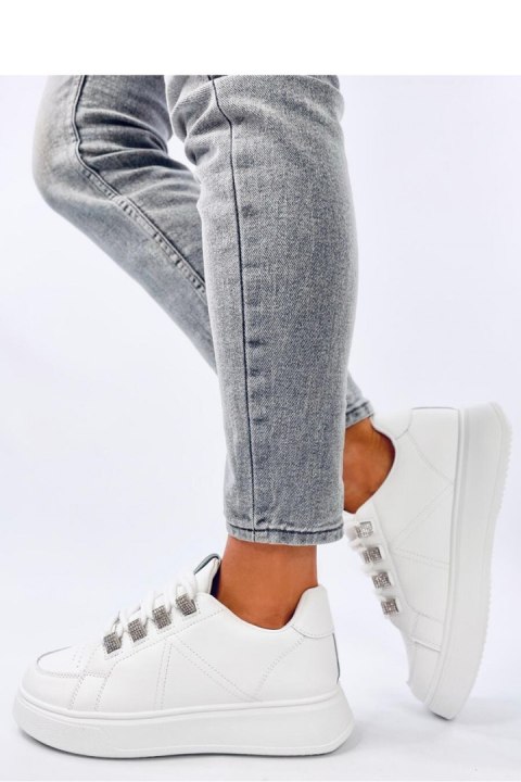 Sneakersy z grubymi sznurówkami SADRI WHITE - Inello Sneakersy z grubymi sznurówkami SADRI WHITE - Inello