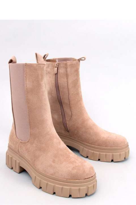 Sztyblety wysokie DOWEL KHAKI - Inello Sztyblety wysokie DOWEL KHAKI - Inello