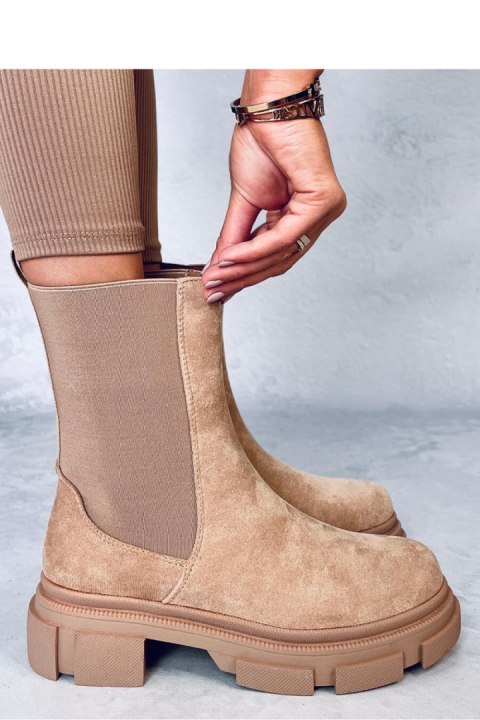 Sztyblety z wysoką cholewką MAGERS KHAKI - Inello Sztyblety z wysoką cholewką MAGERS KHAKI - Inello