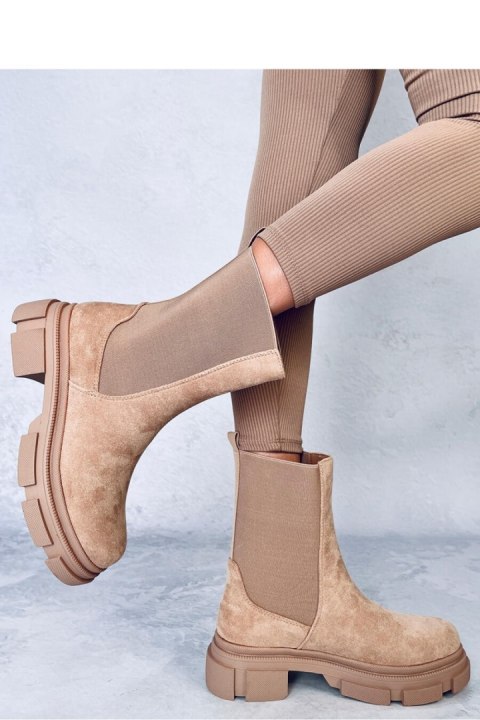 Sztyblety z wysoką cholewką MAGERS KHAKI - Inello Sztyblety z wysoką cholewką MAGERS KHAKI - Inello
