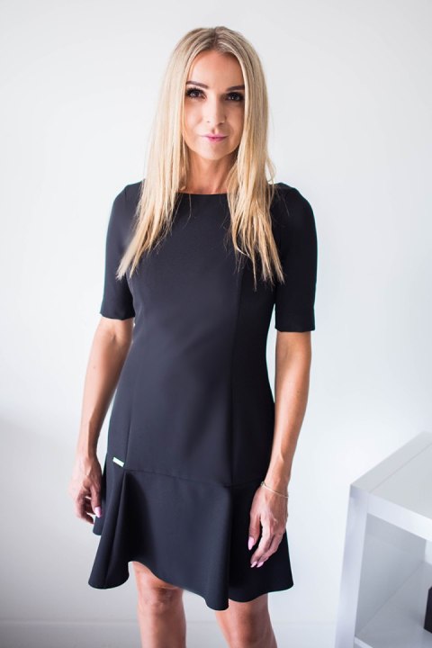 Sukienka Model Indygo Black - Jersa Sukienka Model Indygo Black - Jersa