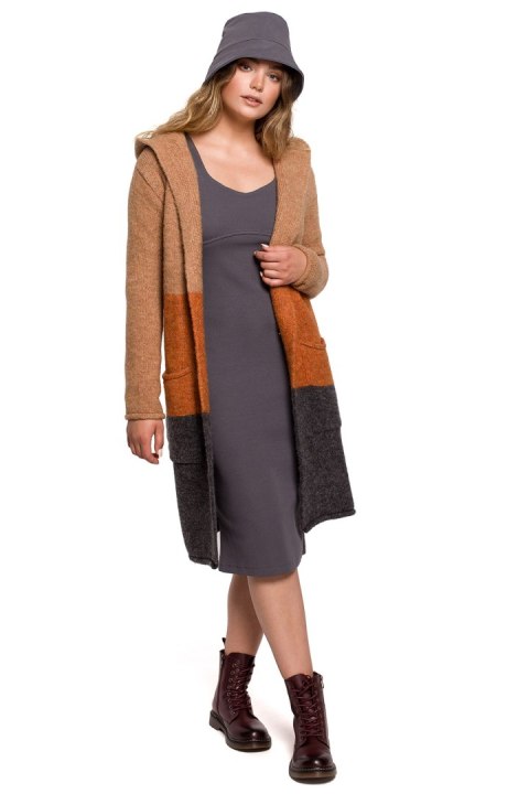 Sweter Kardigan Model BK072 Model 4 - BE Knit Sweter Kardigan Model BK072 Model 4 - BE Knit
