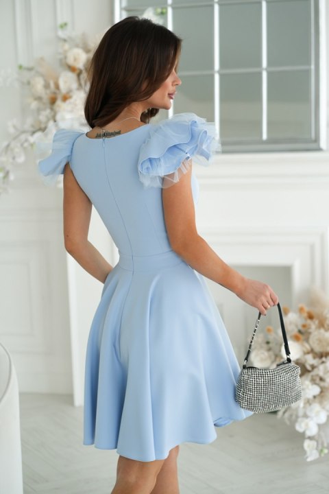 Sukienka Model 309-08 Baby Blue - Bicotone Sukienka Model 309-08 Baby Blue - Bicotone