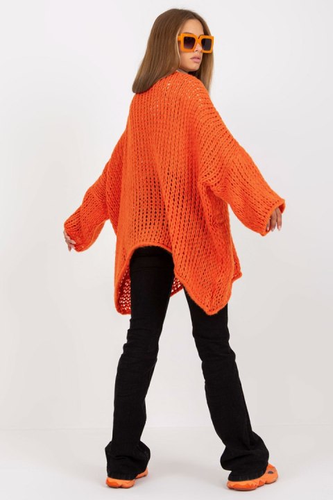 Sweter Damski Model TW-SW-BI-M2200.27 Orange - Och Bella Sweter Damski Model TW-SW-BI-M2200.27 Orange - Och Bella