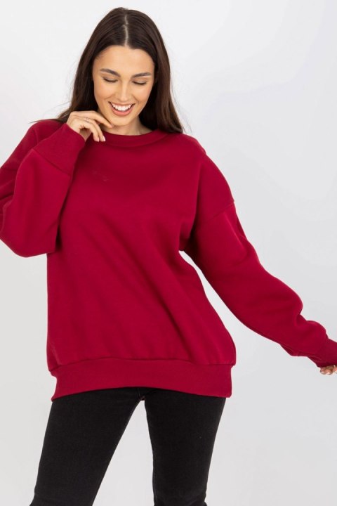 Bluza Damska Model RV-BL-8360.80P Bordo - Relevance Bluza Damska Model RV-BL-8360.80P Bordo - Relevance