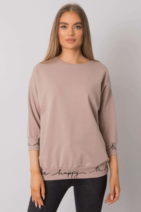 Bluza Damska Model RV-BL-5978.06P Beige - Relevance Bluza Damska Model RV-BL-5978.06P Beige - Relevance