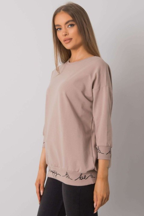 Bluza Damska Model RV-BL-5978.06P Beige - Relevance Bluza Damska Model RV-BL-5978.06P Beige - Relevance