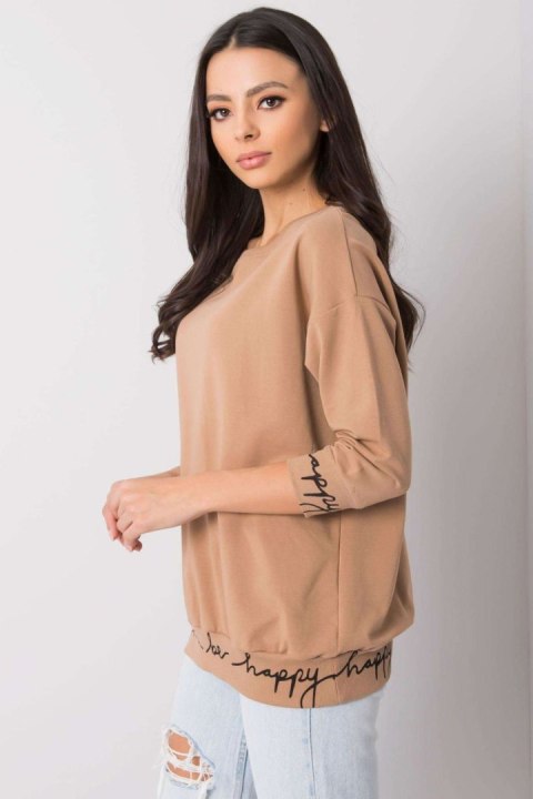 Bluza Damska Model RV-BL-5978.06P Camel - Relevance Bluza Damska Model RV-BL-5978.06P Camel - Relevance