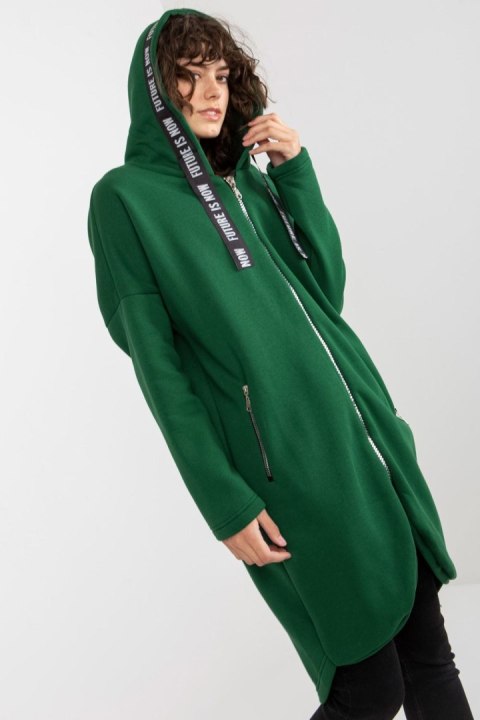 Bluza Damska Model RV-BL-6683.00P Dark Green - Relevance Bluza Damska Model RV-BL-6683.00P Dark Green - Relevance