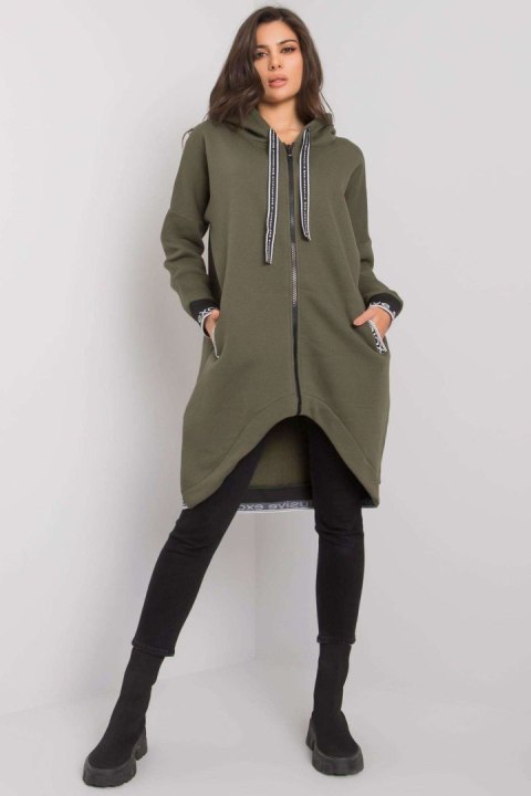 Bluza Damska Model RV-BL-6832.10 Khaki - Relevance Bluza Damska Model RV-BL-6832.10 Khaki - Relevance