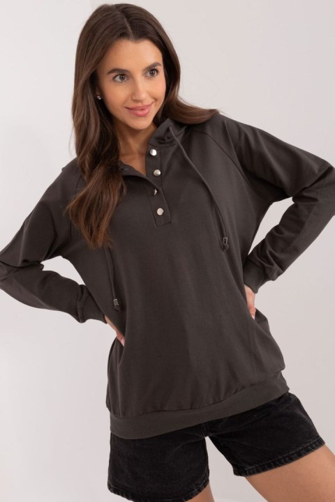 Bluza Damska Model RV-BL-8200.36 Dark Khaki - Relevance Bluza Damska Model RV-BL-8200.36 Dark Khaki - Relevance