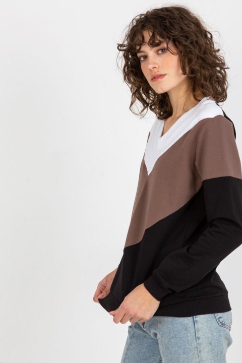 Bluza Damska Model RV-BL-8452.40P White/Black - Relevance Bluza Damska Model RV-BL-8452.40P White/Black - Relevance