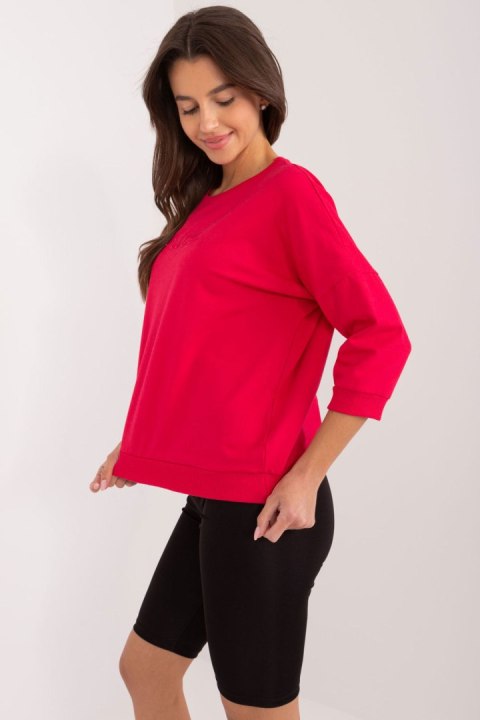 Bluza Damska Model RV-BZ-9519.22 Red - Relevance Bluza Damska Model RV-BZ-9519.22 Red - Relevance