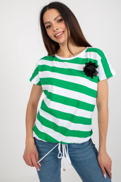 Bluzka Model RV-BZ-8741.93 White/Green - Relevance Bluzka Model RV-BZ-8741.93 White/Green - Relevance