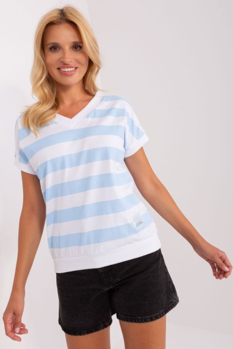 Bluzka Model RV-BZ-8833.38P White/Blue - Relevance Bluzka Model RV-BZ-8833.38P White/Blue - Relevance