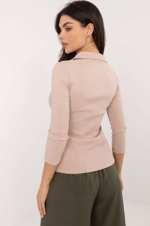 Bluzka Model RV-BZ-9949.11X Beige - Relevance Bluzka Model RV-BZ-9949.11X Beige - Relevance