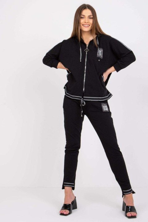 Spodnie Komplet Model RV-KMPL-6874.25 Black - Relevance Spodnie Komplet Model RV-KMPL-6874.25 Black - Relevance