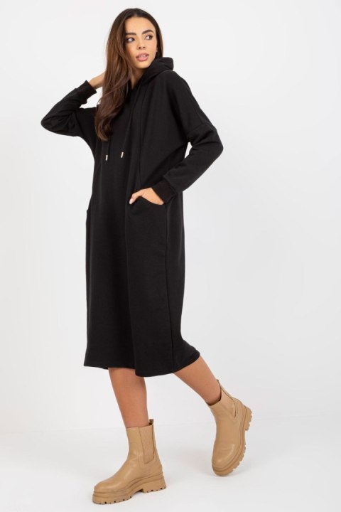 Sukienka Model RV-BL-8335.58P Black - Relevance Sukienka Model RV-BL-8335.58P Black - Relevance