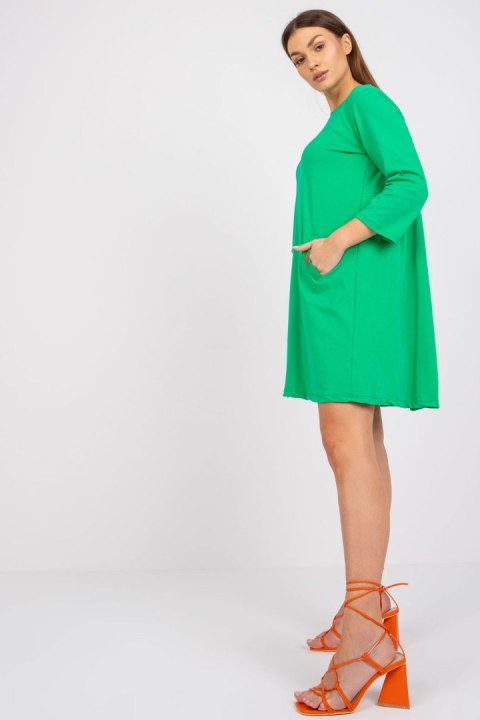 Sukienka Model RV-SK-6274.36P Green - Relevance Sukienka Model RV-SK-6274.36P Green - Relevance