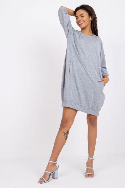 Sukienka Model RV-SK-6839.95 Grey - Relevance Sukienka Model RV-SK-6839.95 Grey - Relevance