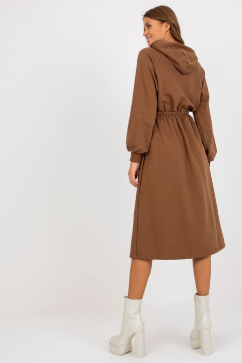 Sukienka Model RV-SK-8336.12P Brown - Relevance Sukienka Model RV-SK-8336.12P Brown - Relevance